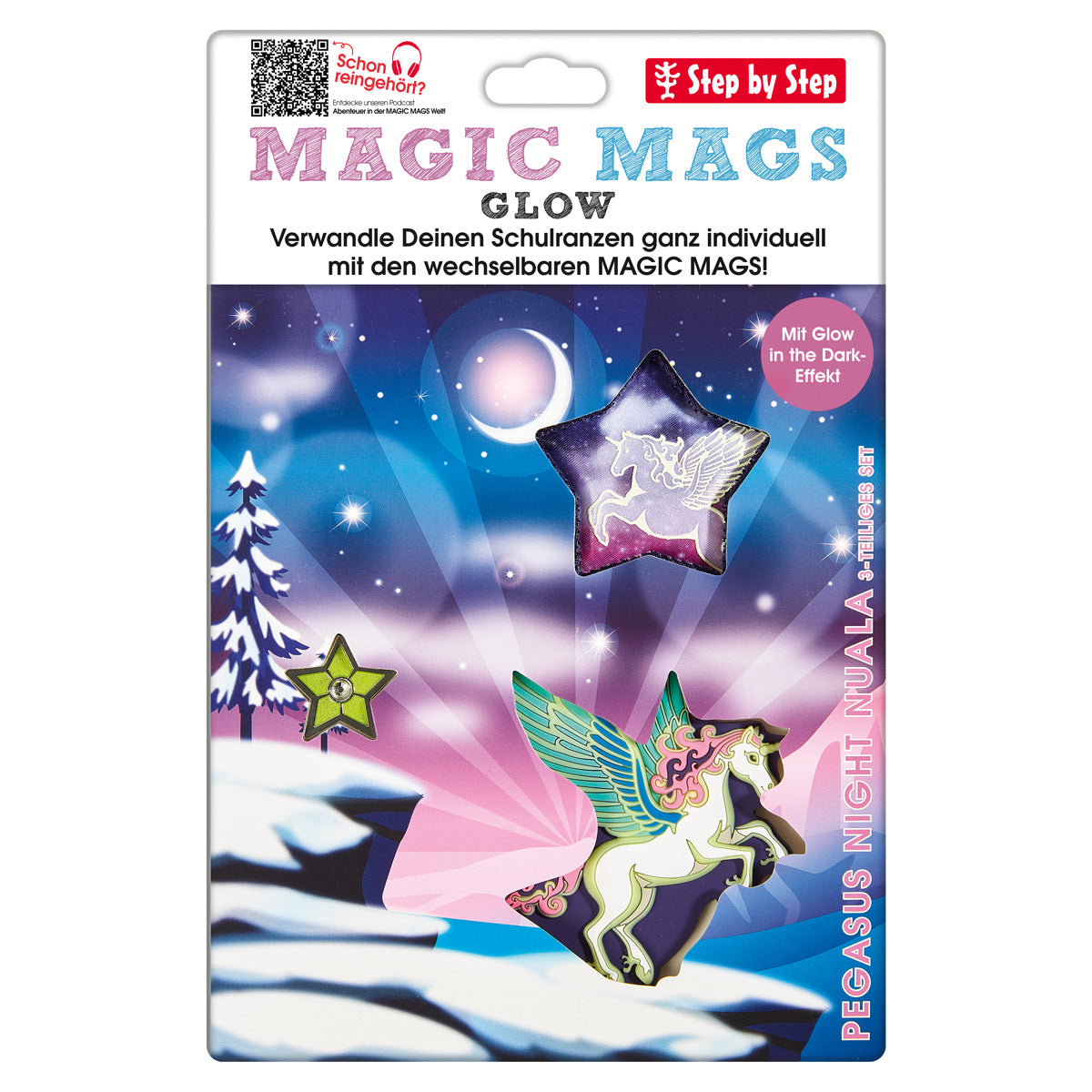 MAGIC MAGS GLOW, Pegasus Night Nuala 3-teilig