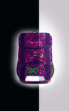 Kinderrucksack KID SHINE Butterfly Night Ina 3-teilig