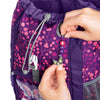 Kinderrucksack KID SHINE Butterfly Night Ina 3-teilig