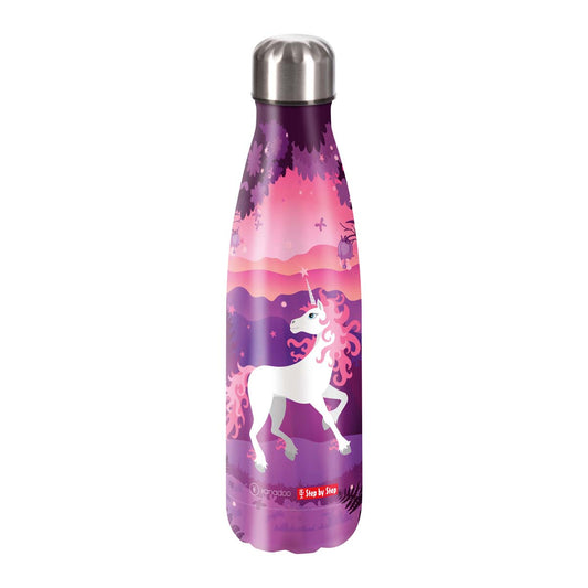 Edelstahl Trinkflasche 0,5 l Unicorn Nuala