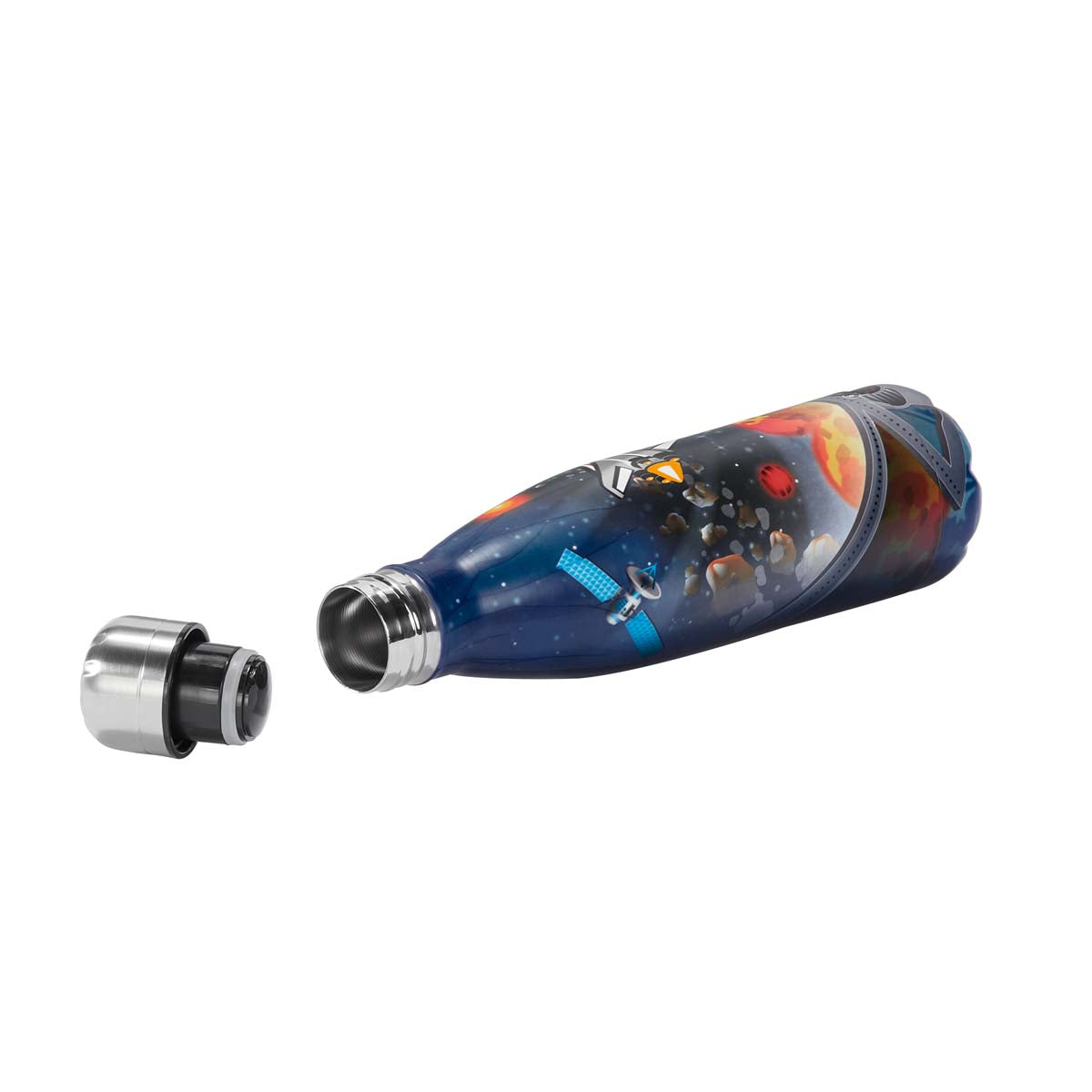 Edelstahl Trinkflasche 0,5 l Sky Rocket Rico