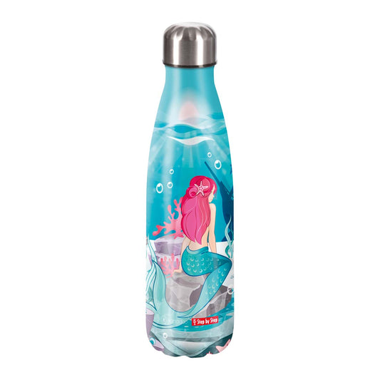 Edelstahl Trinkflasche 0,5 l Mermaid Bella