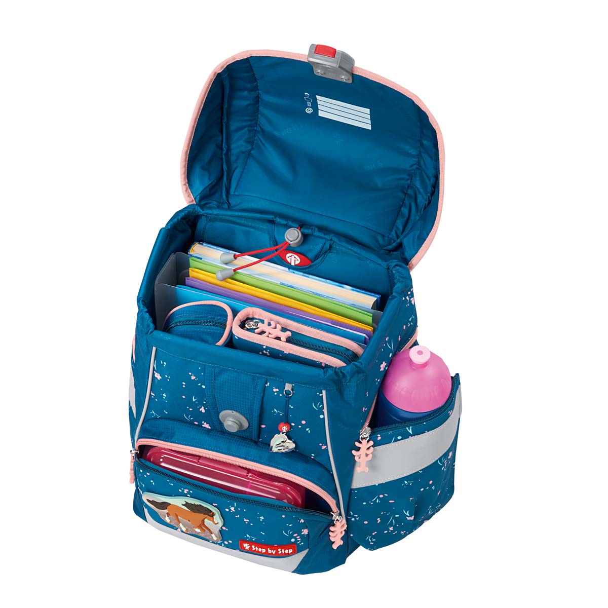 Schulranzen-Set 2IN1 PLUS Wild Horse Ronja 6-teilig