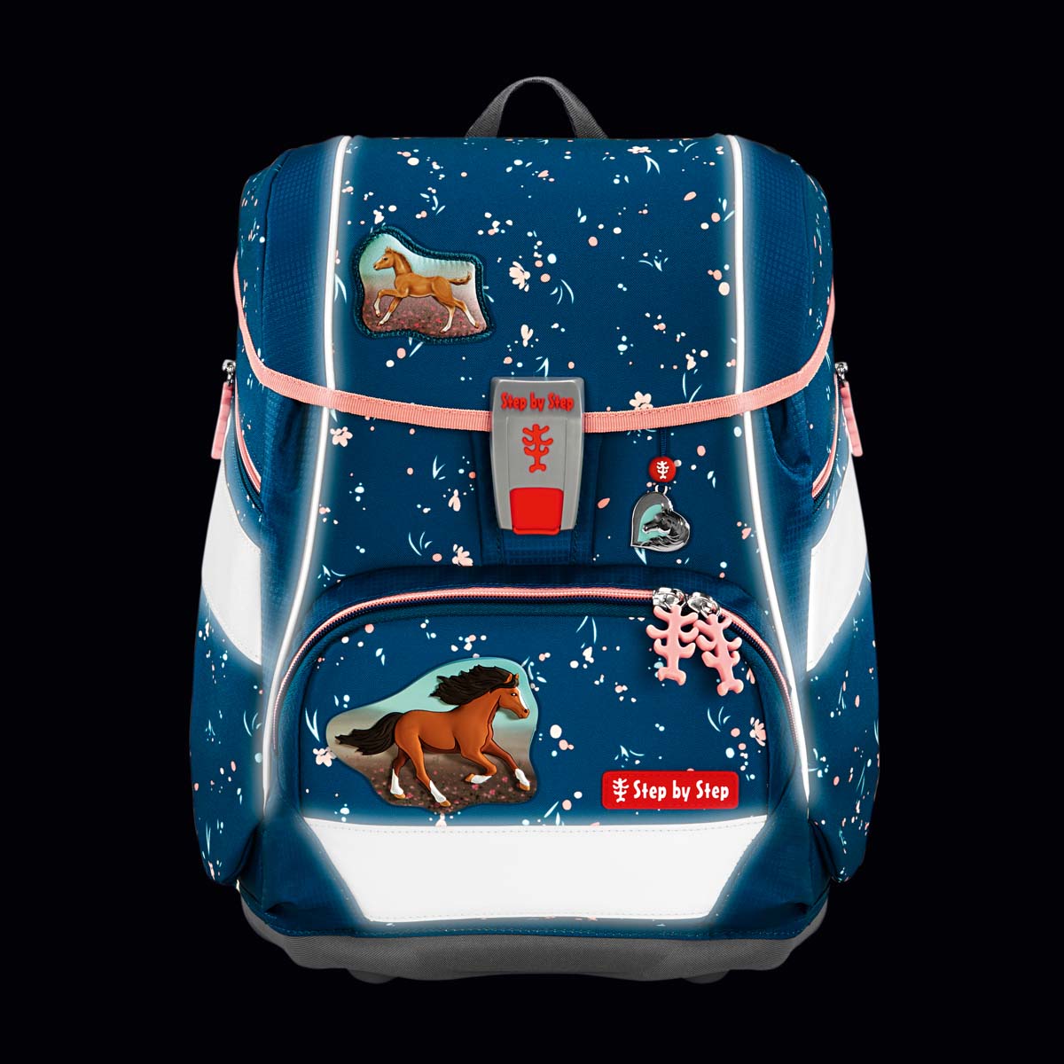 Schulranzen-Set 2IN1 PLUS Wild Horse Ronja 6-teilig