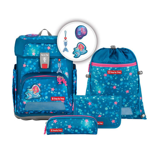 Schulranzen-Set CLOUD Mermaid Lola 5-teilig
