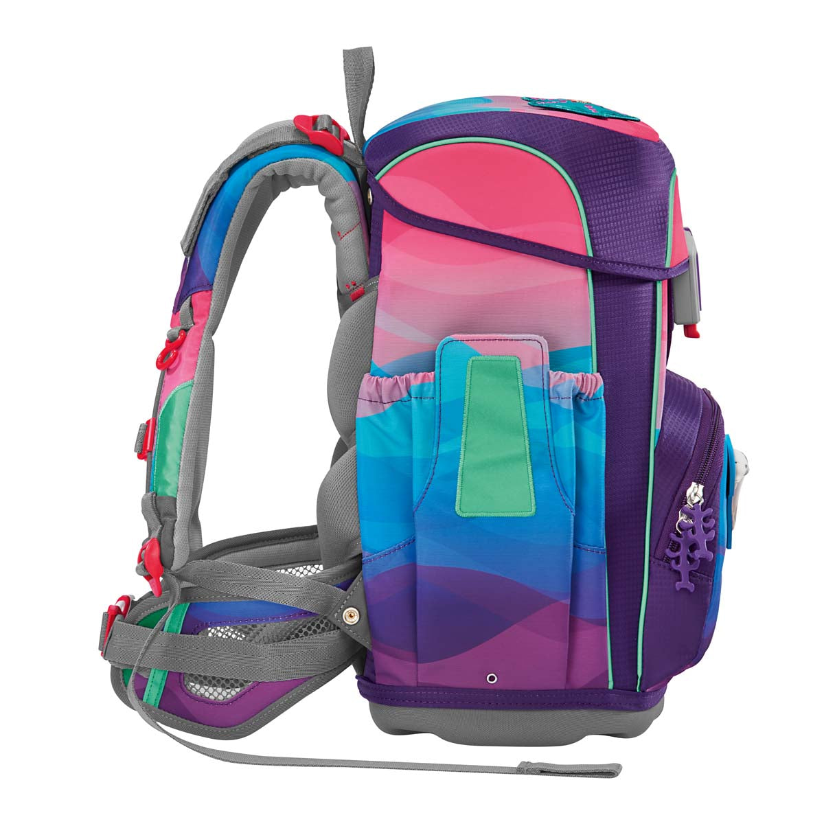 Schulranzen-Set CLOUD OCEAN Dolphin Lana 6-teilig