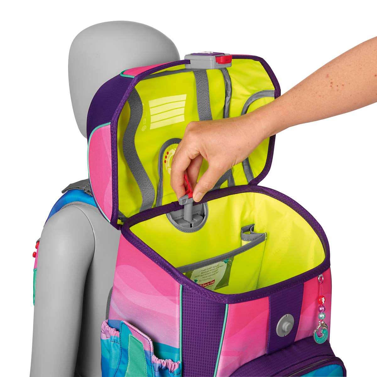 Schulranzen-Set CLOUD OCEAN Dolphin Lana 6-teilig