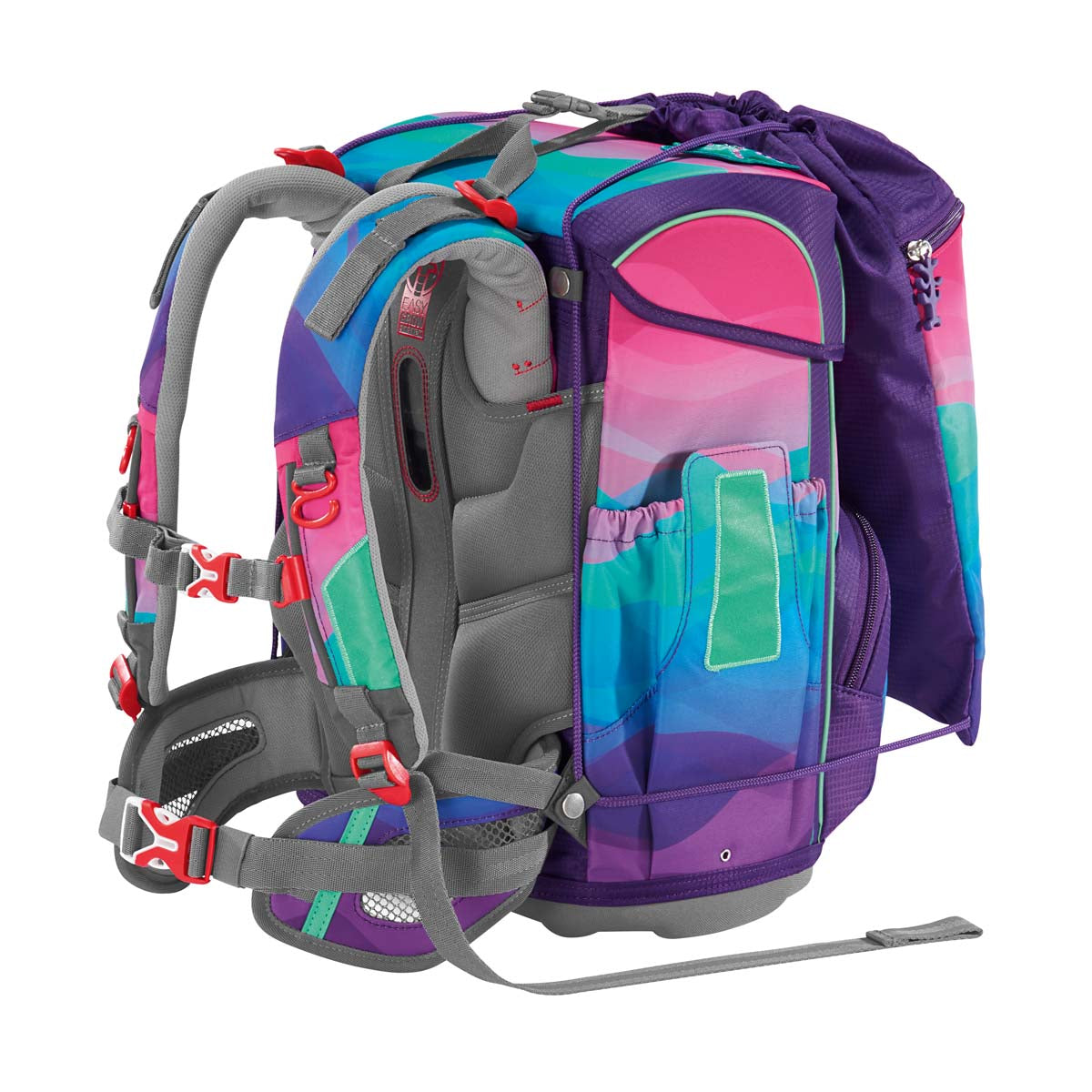 Schulranzen-Set CLOUD OCEAN Dolphin Lana 6-teilig