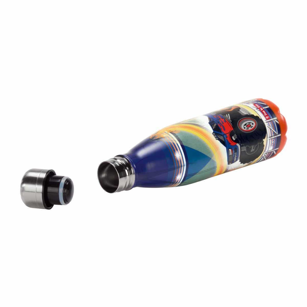 Edelstahl Trinkflasche 0,5 l Monster Truck Rocky