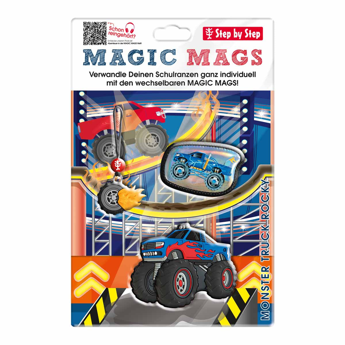 MAGIC MAGS Monster Truck Rocky 3-teilig