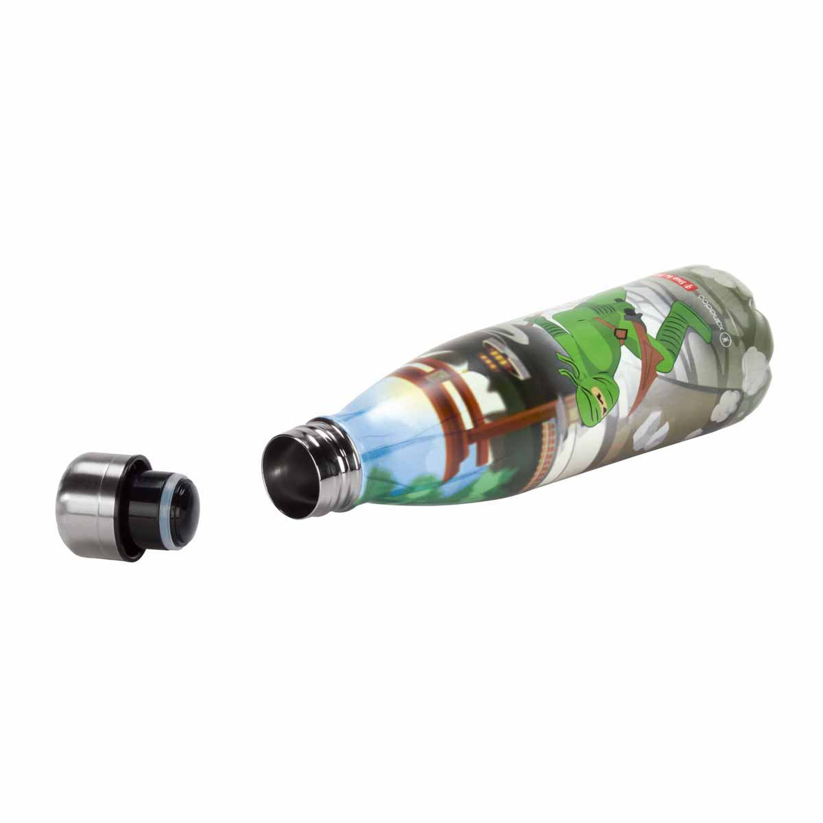 Edelstahl Trinkflasche 0,5 l Ninja Kimo