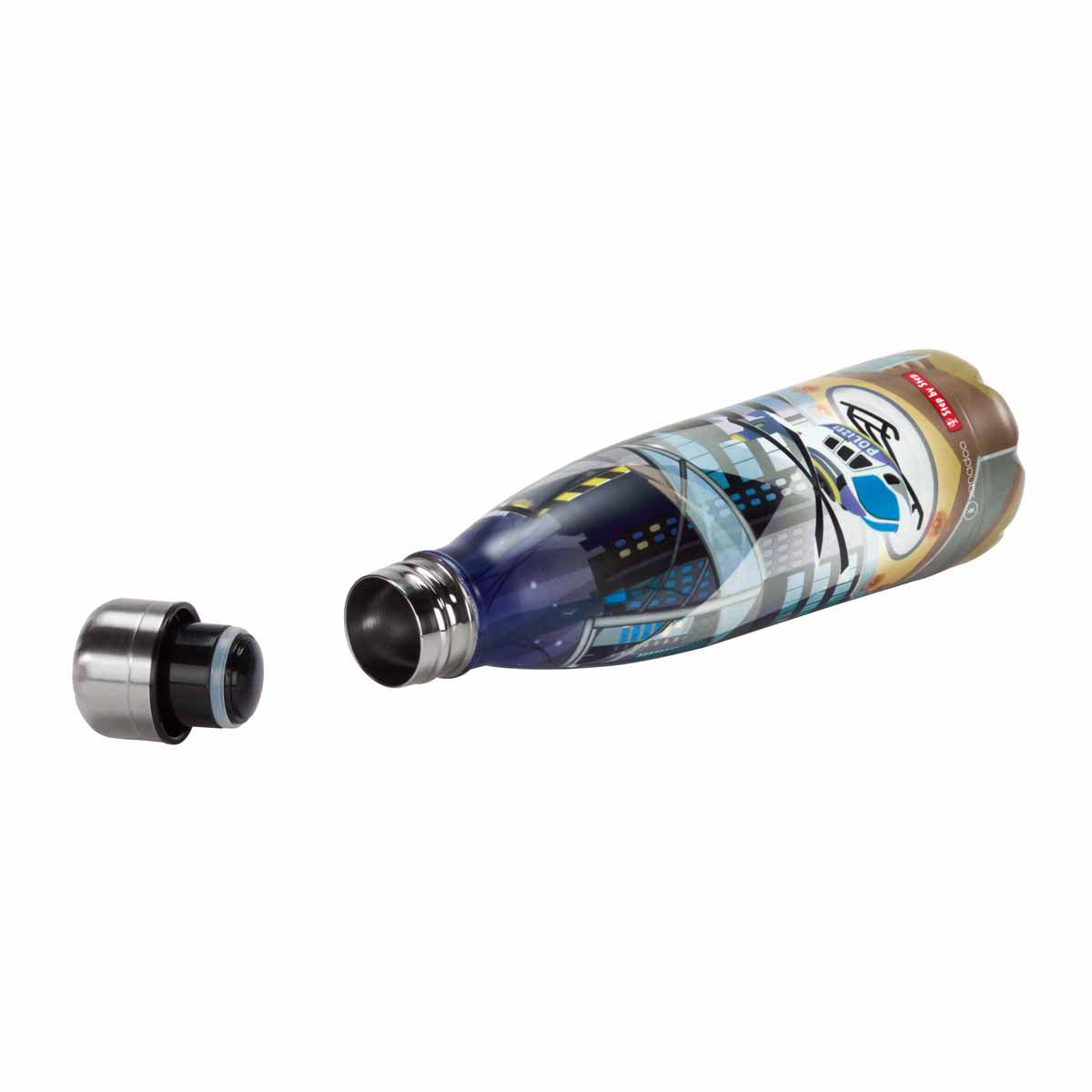 Edelstahl Trinkflasche 0,5 l Helicopter Sam