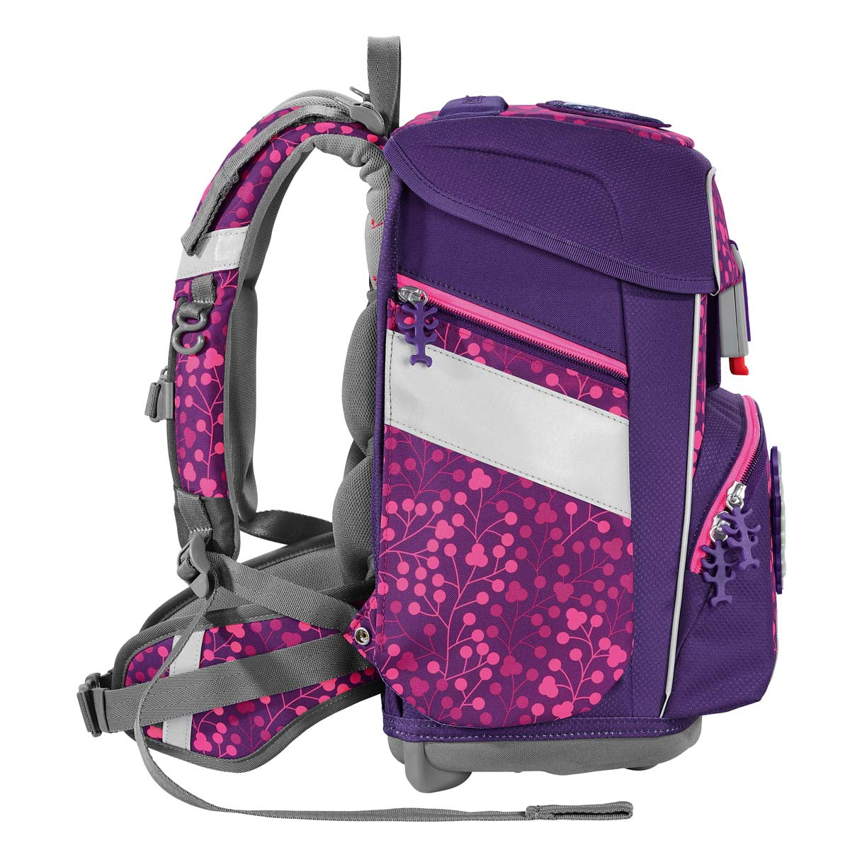 Schulranzen-Set SPACE SHINE Butterfly Night Ina 6-teilig