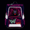 Schulranzen-Set SPACE SHINE Butterfly Night Ina 6-teilig