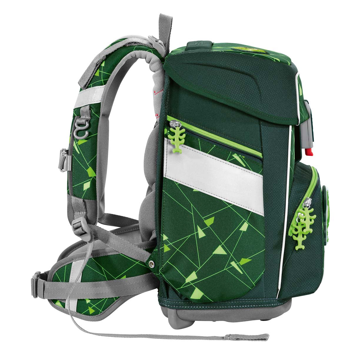 Schulranzen-Set SPACE SHINE Dino Night Tyro 6-teilig