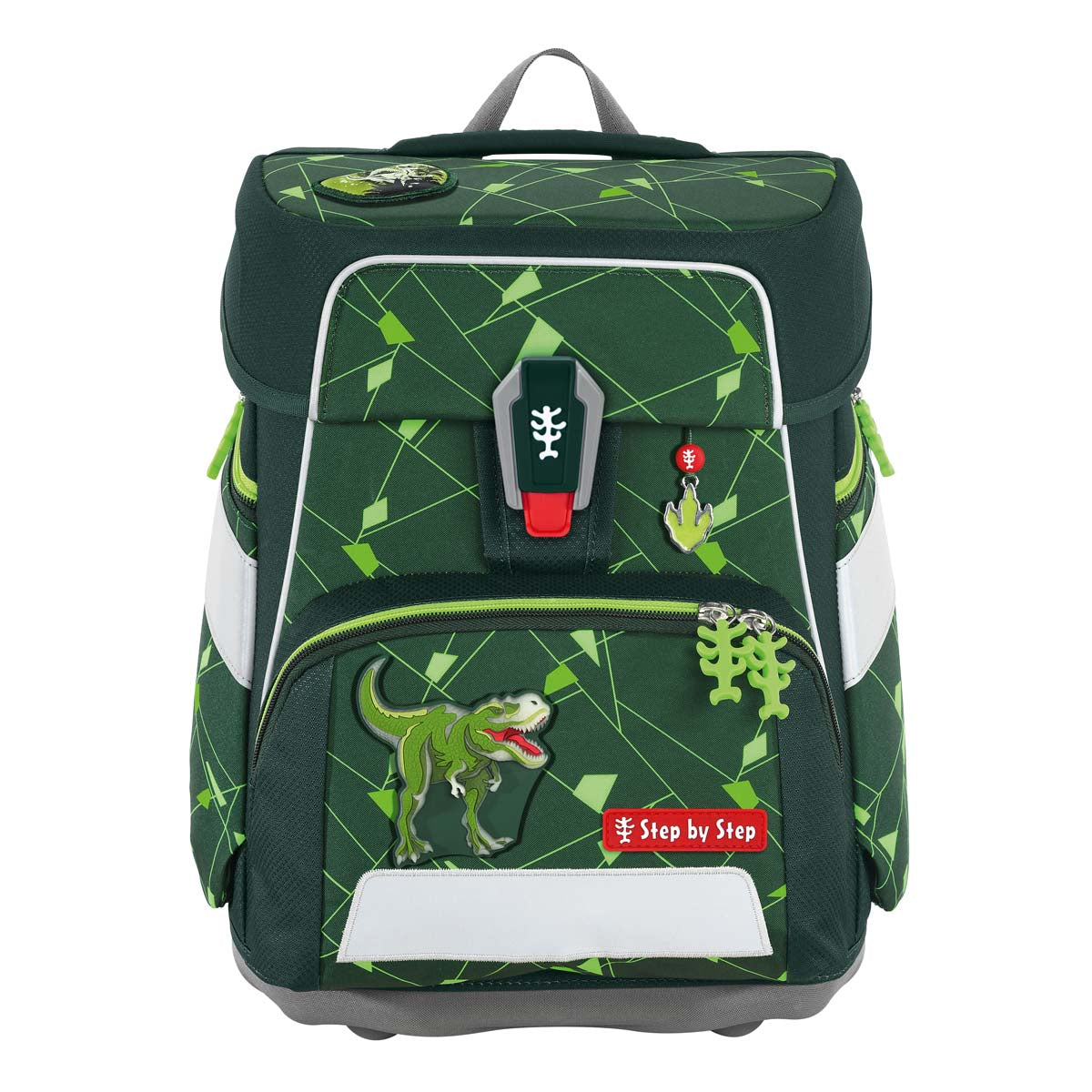 Schulranzen-Set SPACE SHINE Dino Night Tyro 6-teilig