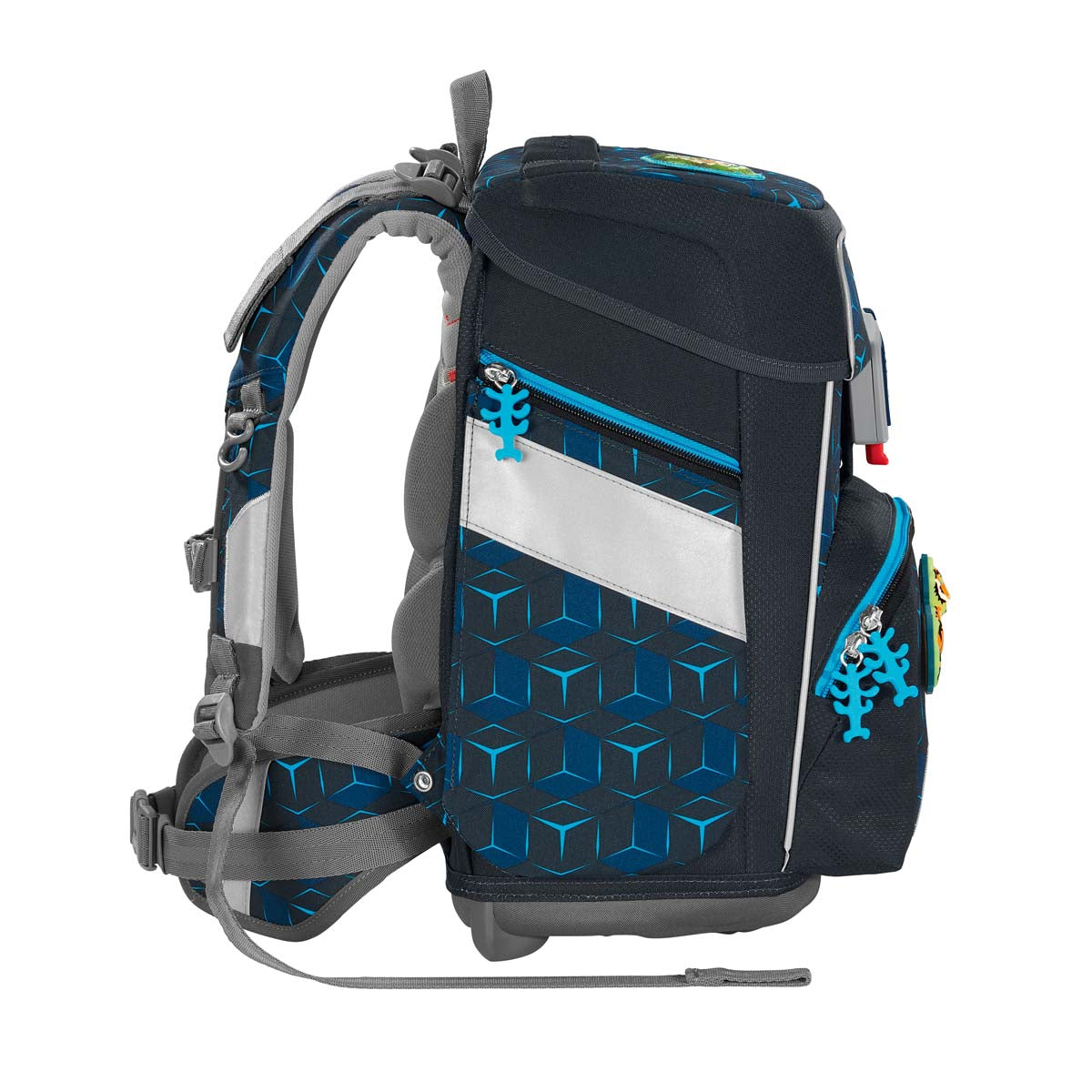 Schulranzen-Set SPACE SHINE Tiger Night Kimba 5-teilig
