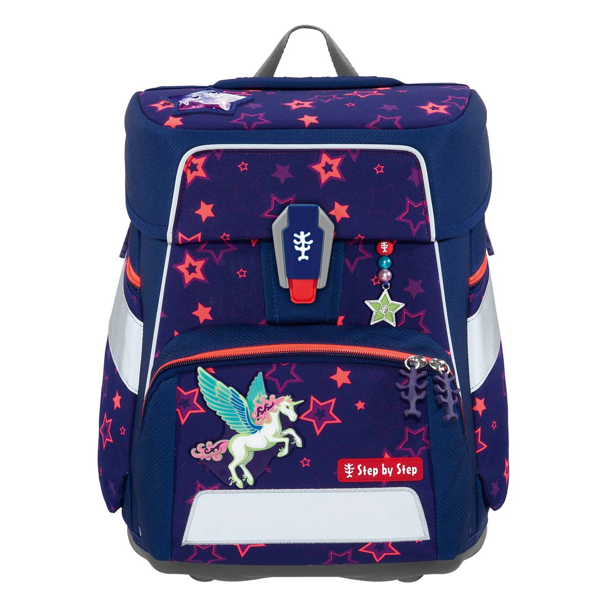 Schulranzen-Set SPACE SHINE Pegasus Night Nuala 5-teilig