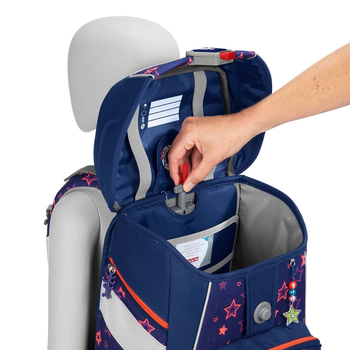Schulranzen-Set SPACE SHINE Pegasus Night Nuala 5-teilig