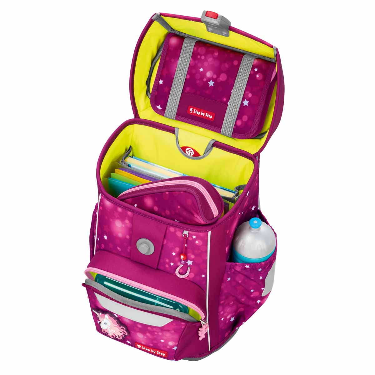 Schulranzen-Set GIANT Sweet Unicorn Nuala 6-teilig