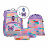 Schulranzen-Set CLOUD FLASH Butterfly Luna 5-teilig