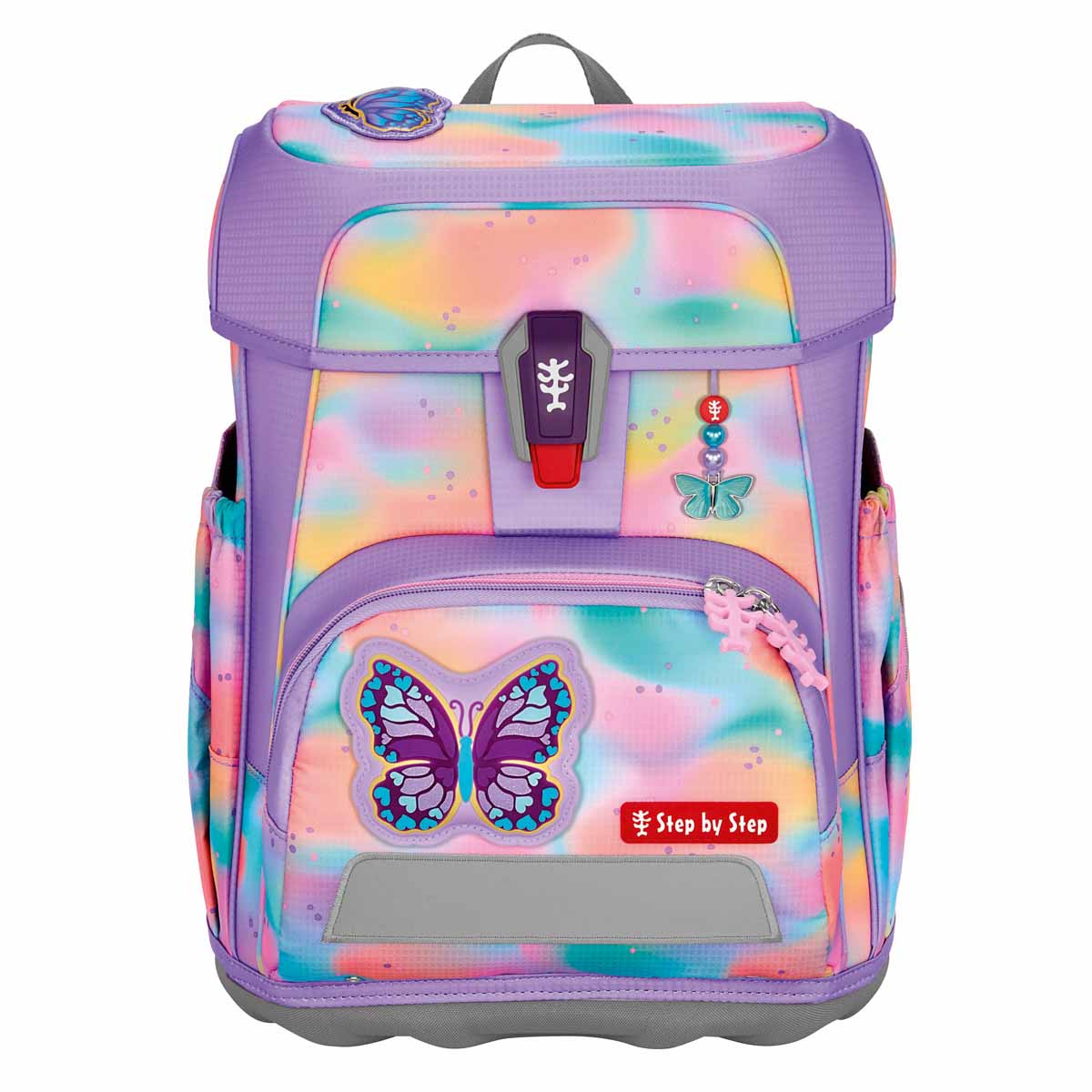 Schulranzen-Set CLOUD FLASH Butterfly Luna 6-teilig