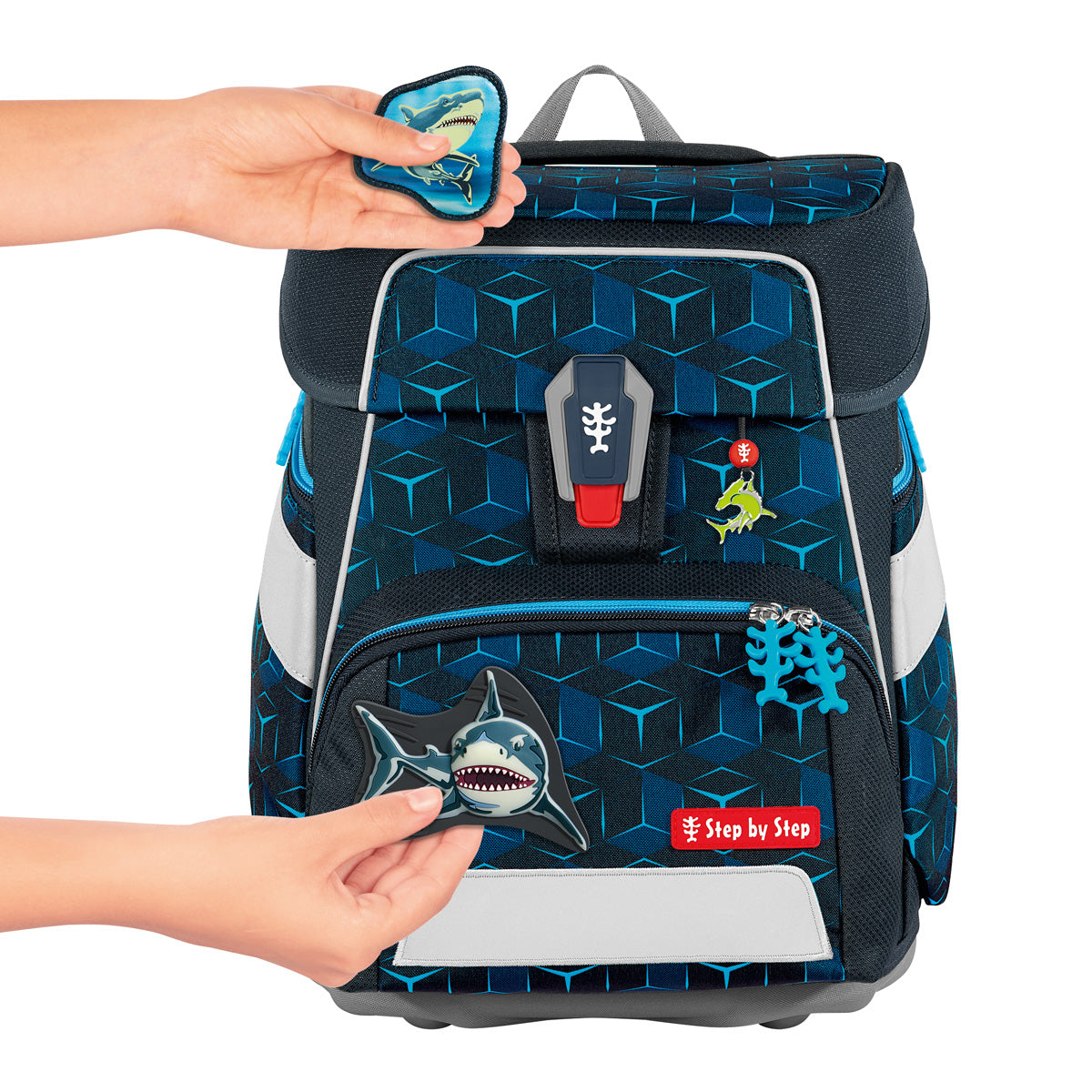 MAGIC MAGS GLOW, Shark Dexter 3-teilig