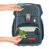 Schulranzen-Set BASIS Green Geometric 4-teilig