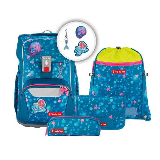 Schulranzen-Set GIANT Mermaid Lola 5-teilig