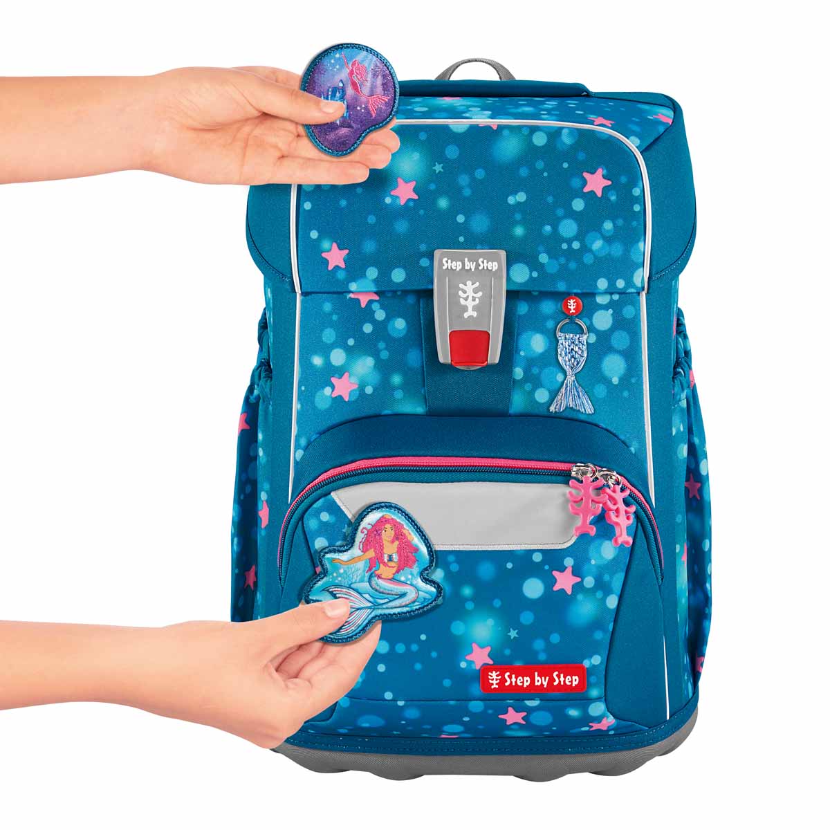 Schulranzen-Set GIANT Mermaid Lola 6-teilig