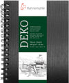 Spiral-Skizzenbuch Deko A4 Hochformat 124 Seiten