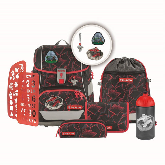 Schulranzen-Set 2IN1 PLUS Ninja Yuma 7-teilig