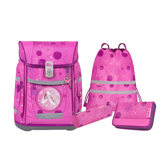 Schulranzen-Set TENERO, PINKY 5-teilig