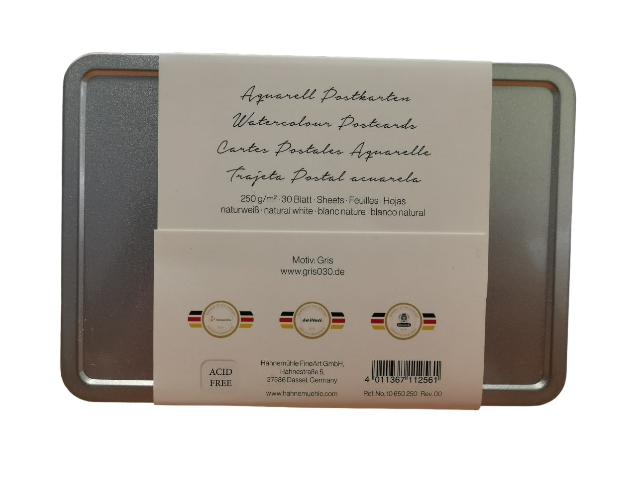 Aquarell Postkarten 30er Pack 250g/m²