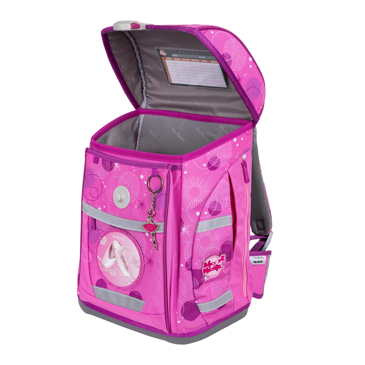 Schulranzen-Set TENERO, PINKY 5-teilig