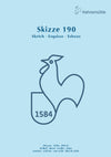 Skizzenblock A5, 50 Blatt, 190 g/m², Hochformat