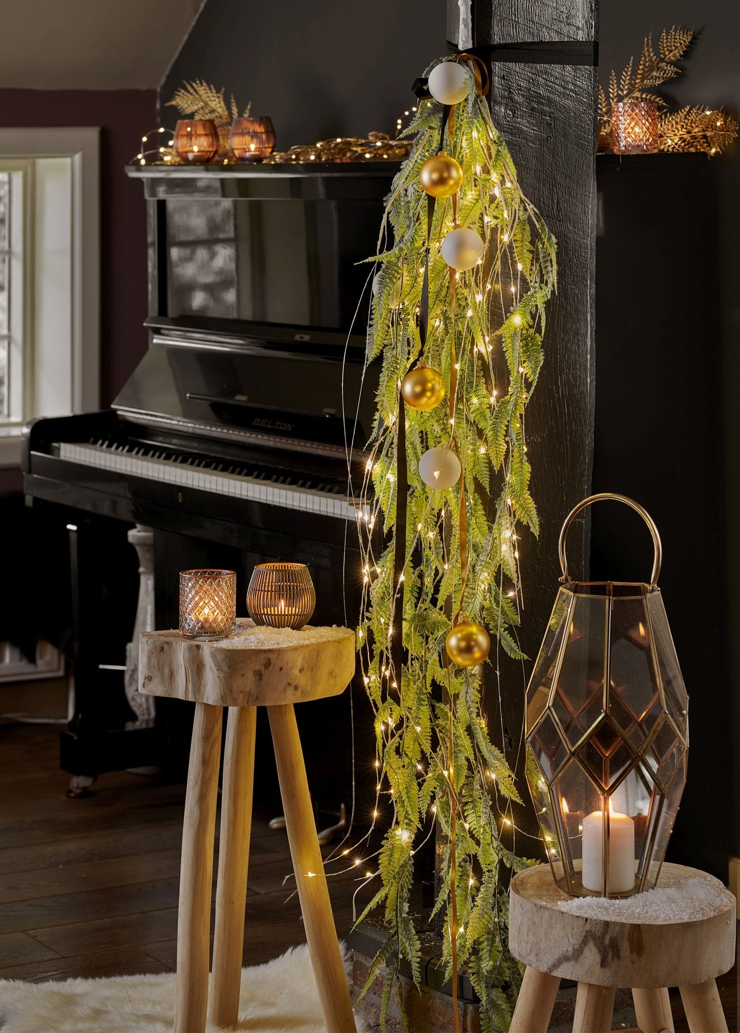 Lichterbündel BUNCH LIGHTS 60 LED 80 cm warm weiß, batteriebetrieben