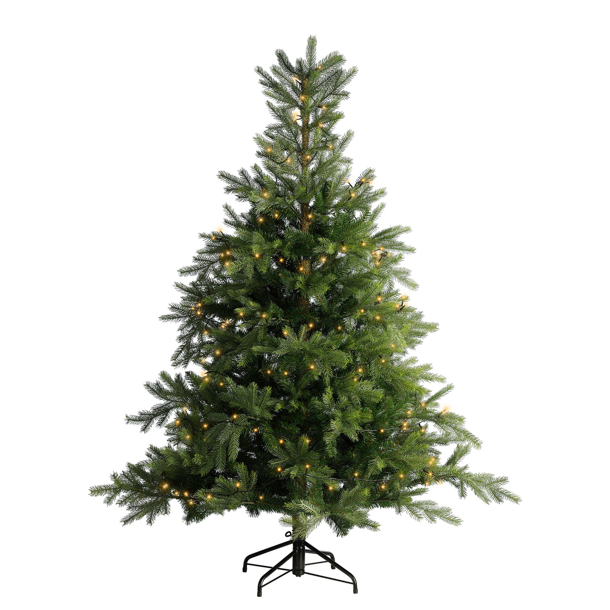 USB Lichterkette BASIC Twinkle, 100 LED 7,4 m, klassisch warm, wiederaufladbar