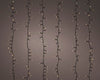 Baum Kaskadenbeleuchtung, Cluster Twinkle 480 LED 6 LED-Stränge, Soft Gold
