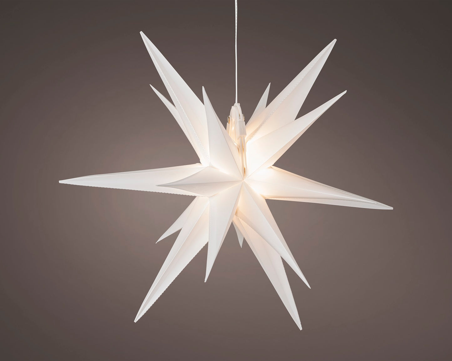 LED Leucht-Stern 60 x 60 cm, warm weiß, zum Aufhängen