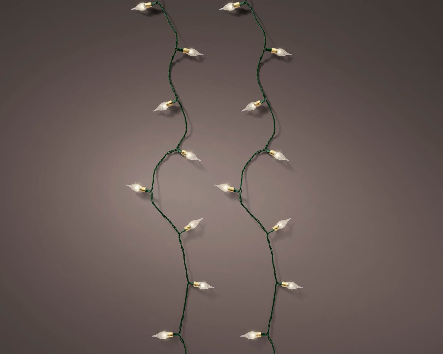 B-Ware Lichterkette Vintage Lights Twinkle 180 LED 18 m warm weiß