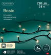 B-Ware Lichterkette BASIC 720 LED 54 m warm weiß, schwarzes Kabel