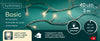 Lichterkette BASIC 40 LED 3 m warm weiß, transparentes Kabel