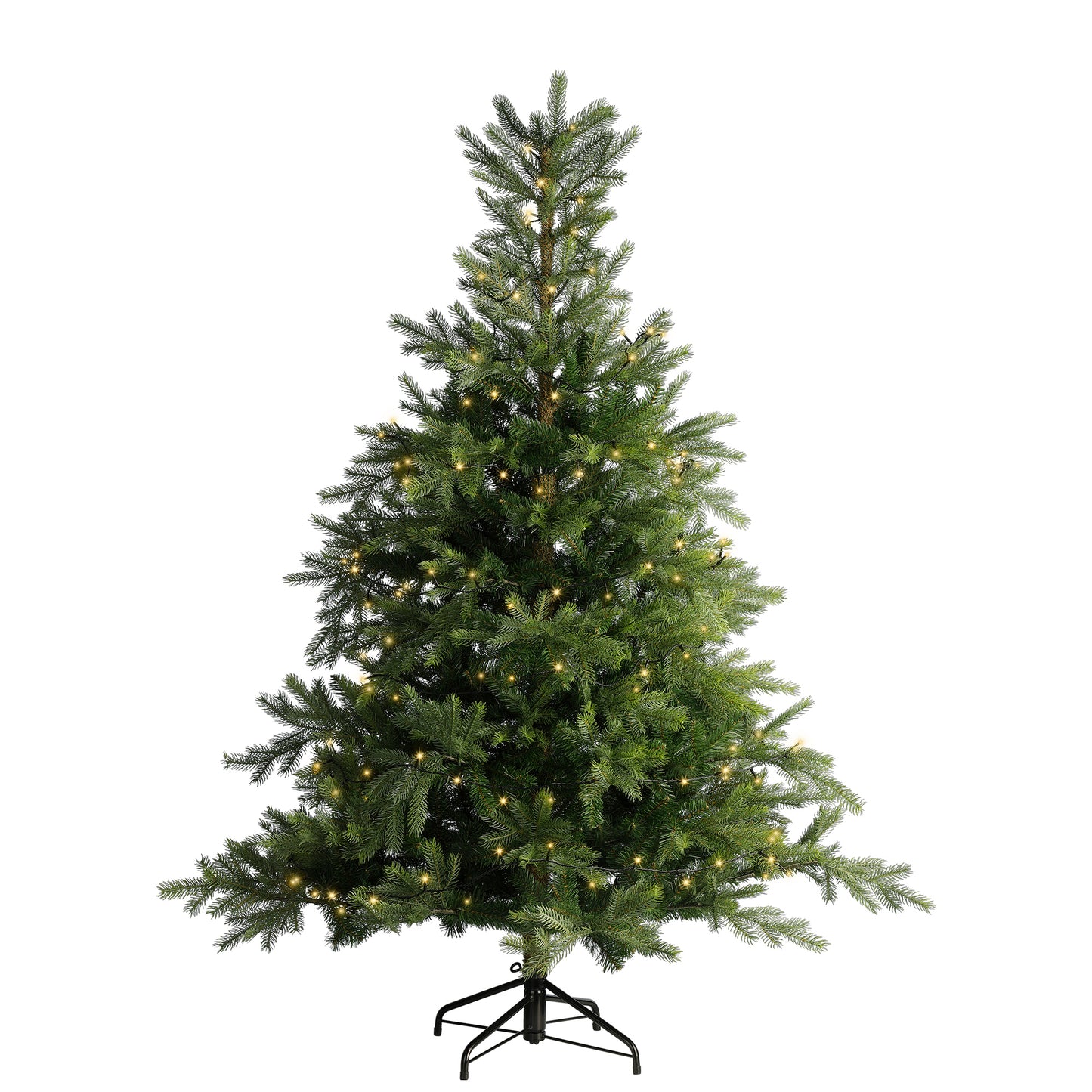 Lichterkette BASIC 720 LED 54 m Soft Gold, schwarzes Kabel