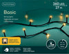 Lichterkette BASIC 360 LED 27 m klassisch warm, schwarzes Kabel