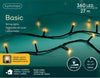 B-Ware Lichterkette BASIC 360 LED 27 m klassisch warm, schwarzes Kabel