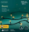 Lichterkette BASIC 720 LED 54 m klassisch warm, schwarzes Kabel
