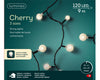 B-Ware Lichterkette CHERRY 120 LED 9 m warm weiß, schwarzes Kabel