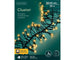 Lichterkette CLUSTER 2040 LED 19 m klassisch warm, schwarzes Kabel
