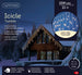 Lichtervorhang ICICLE TWINKLE 259 LED 11 m warm weiß, weißes Kabel